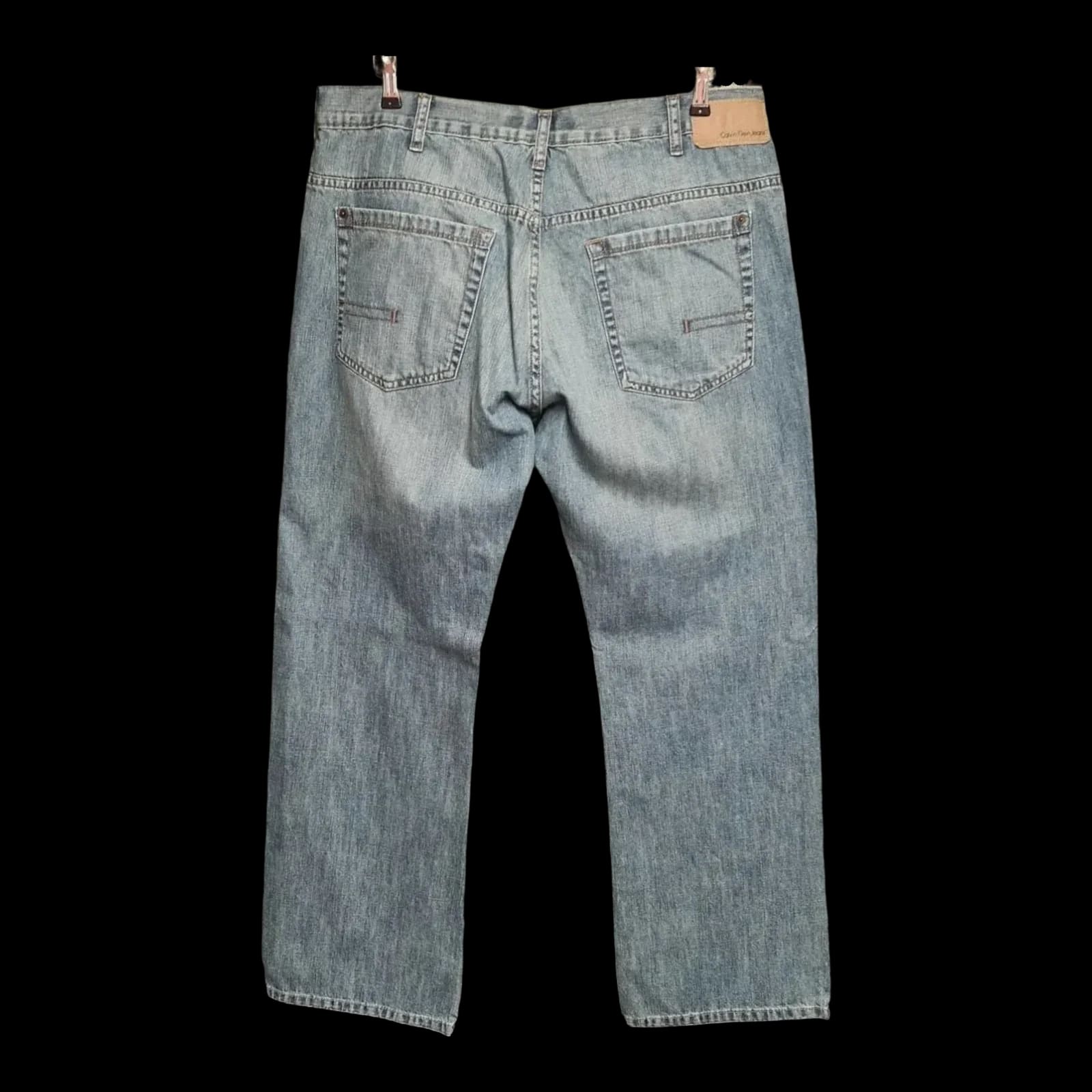 Mens Calvin Klein Blue Jeans W36 L30 - 2 - 687